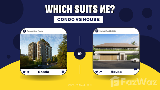 Condo vs House in Thailand to rent 