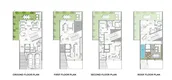 Plans d'étage des unités of Ixora Villas 