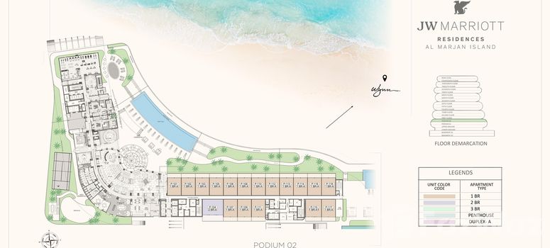 Master Plan of JW Marriott Residences - Photo 1