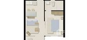 Unit Floor Plans of Baan Thew Talay Blue Sapphire