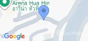 Map View of HUB Hua Hin condominium