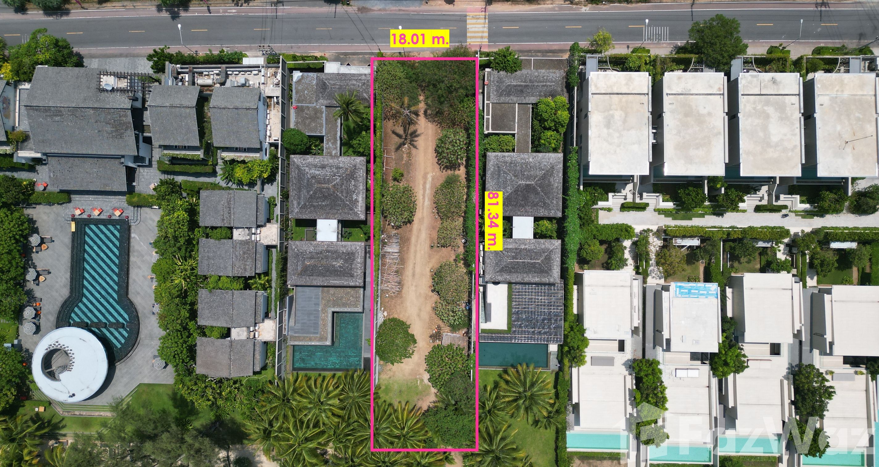 Land for sale at Baba Beach Club Phuket