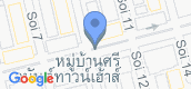 Map View of Moo Baan Srianan Town House 