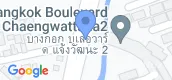 Vista del mapa of Bangkok Boulevard Chaengwattana 2