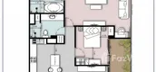 Plans d'étage des unités of Serenity Residence Jomtien