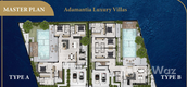 总平面图 of The Adamantia Villas