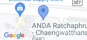 지도 보기입니다. of ANDA Ratchaphruek-Chaengwatthana