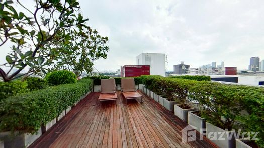 Vista en 3D of the Communal Garden Area at D65 Condominium
