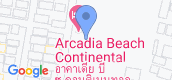 Map View of Arcadia Beach Continental
