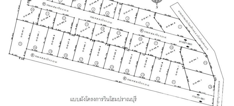 Master Plan of Win Home Pranburi - Photo 1