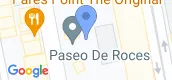 지도 보기입니다. of Paseo De Roces