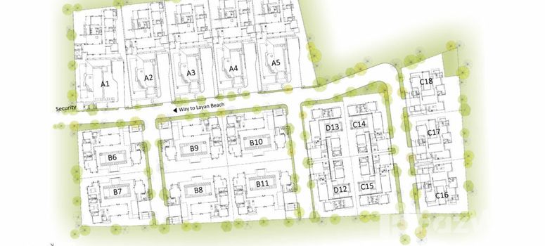 Master Plan of Anchan Grand Residence - Photo 1