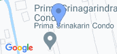 Vista del mapa of Prima Srinagarindra Condo