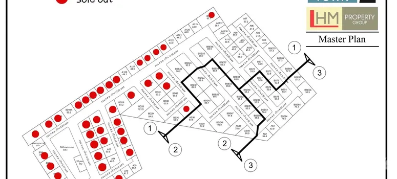 Master Plan of La Vallee Village Town 2 - Photo 1