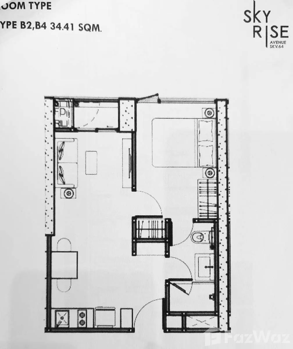 For sale 1 bed condo in Bang Na, Bangkok