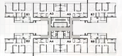 Plans d'étage des bâtiments of The Vista