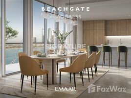 3 спален Квартира на продажу в Beachgate by Address, EMAAR Beachfront, Dubai Harbour