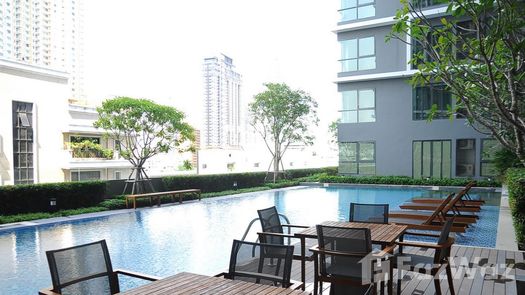 3D视图 of the Communal Pool at Ideo Mobi Sathorn