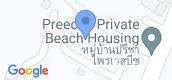 지도 보기입니다. of Preecha Private Beach Housing