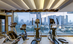 Gym commun at The Room Charoenkrung 30