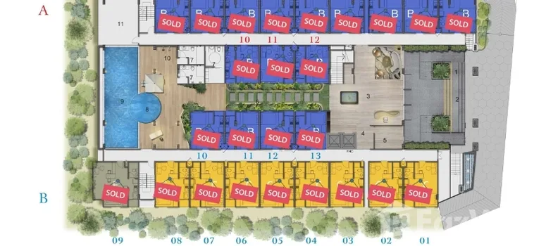 Master Plan of วีไอพี เกรท ฮิลล์ คอนโดมิเนียม - Photo 2