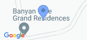 Vista del mapa of Banyan Tree Residences - Beach Villas