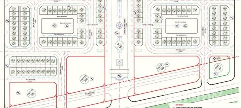 Master Plan of Khu đô thị Paris Elysor - Photo 1