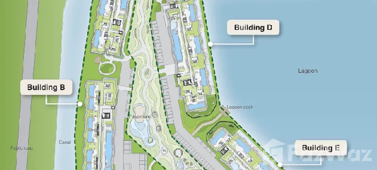 Master Plan of เบลลากูน่า เลค เรสซิเดนเซส - Photo 1
