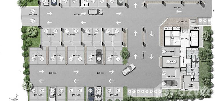 Master Plan of เดอะ บลู เอ็กซ์ บางแสน - Photo 2