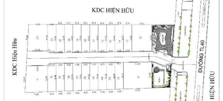 Master Plan of Khu nhà ở Vạn Xuân - Bắc Sài Gòn - Photo 1