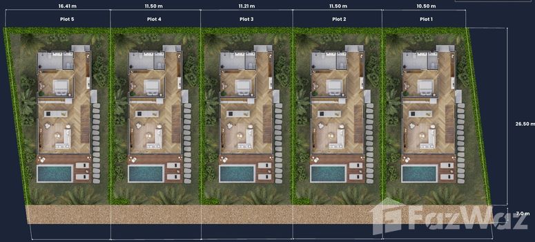 Master Plan of เกาะลันตา ทรอปิคอล วิลล่า - Photo 1