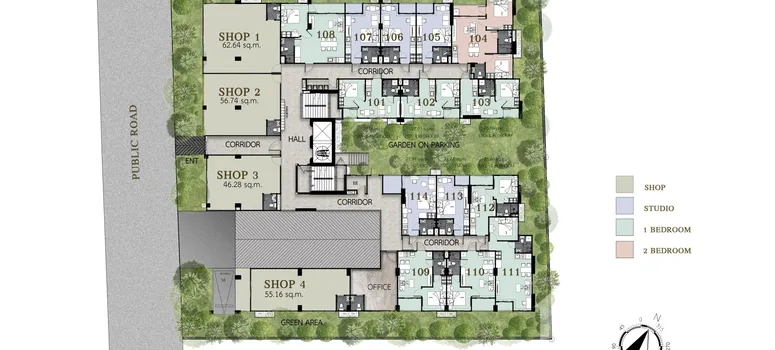 Master Plan of สยาม ออเรียลทัล บีช - Photo 1