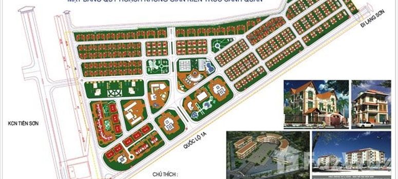 Master Plan of Khu đô thị Tiên Sơn - Photo 1