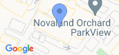 Vista del mapa of Căn hộ Orchard Park View