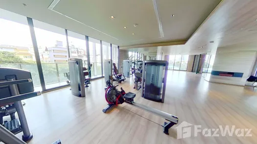 3D Walkthrough of the Communal Gym at Park Origin Phrom Phong