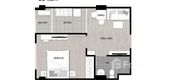 Unit Floor Plans of Niche ID Rama 2