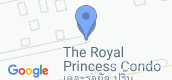 지도 보기입니다. of The Royal Princess Condominium