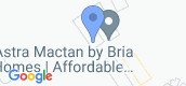 지도 보기입니다. of Astra Mactan by Bria Homes