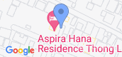 지도 보기입니다. of Aspira Hana Residence