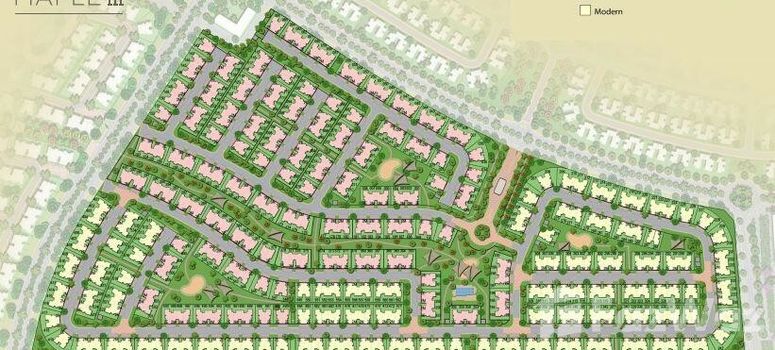 Master Plan of Maple 3 at Dubai Hills Estate - Photo 1