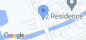 地图概览 of V2 Residence
