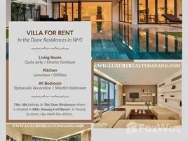 3 Phòng ngủ Biệt thự for rent at The Dune Residences Danang, Hòa Hải, Ngũ Hành Sơn, Đà Nẵng, Việt Nam