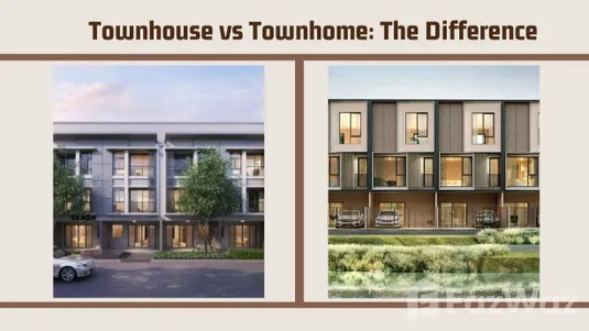 Townhouse vs Townhome
