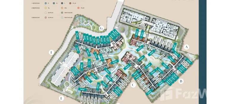 Master Plan of เดอะ โมเดวา - Photo 7