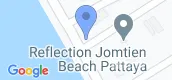 Vista del mapa of Reflection Jomtien Beach