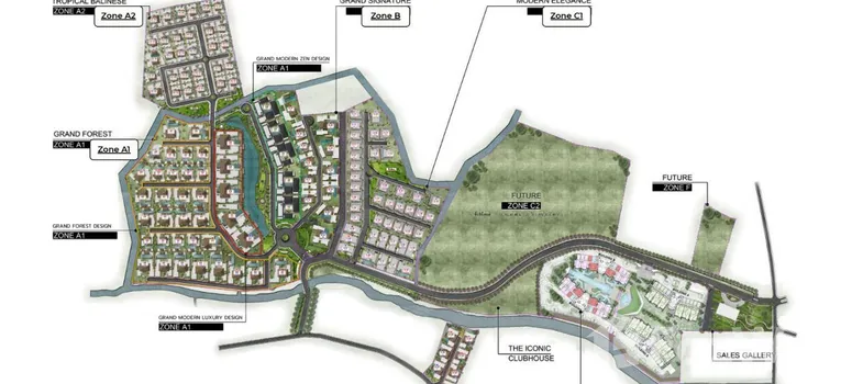 Master Plan of โบทานิก้า แกรนด์ อเวนิว - Photo 1