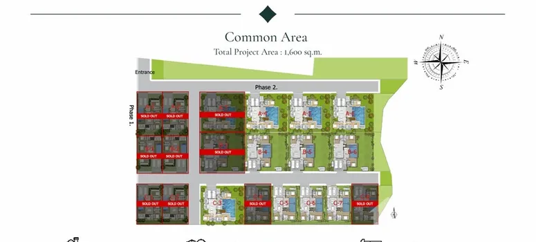 Master Plan of อันดารา พูล วิลล่า อ่าวนาง กระบี่ - Photo 1