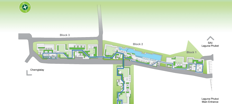 Master Plan of ลากูนา บีชไซด์ - Photo 1