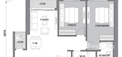 Plans d'étage des unités of D'Capitale