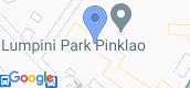 Map View of Lumpini Park Pinklao